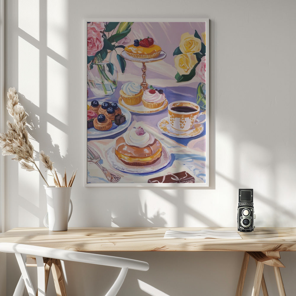 Dessert Table - Poster / Art Print - interiör