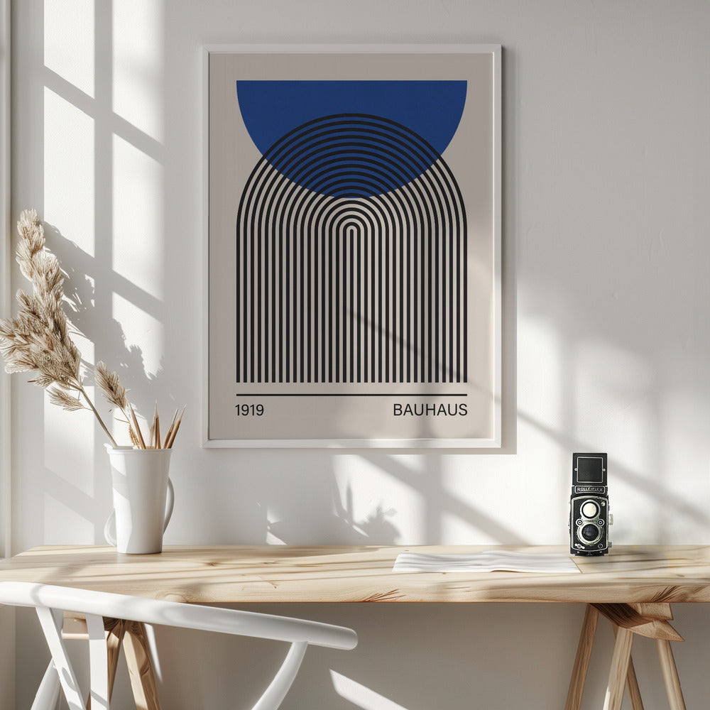Bauhaus art 4 - Poster / Art Print - interiör