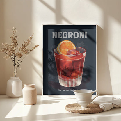 Negroni Florence 2 - Poster / Art Print - interiör