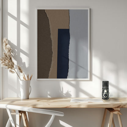 Torn Paper 4 - Poster / Art Print - interiör