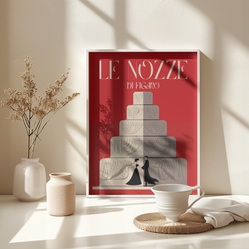 Le Nozze Di Figaro - Poster / Art Print - interiör