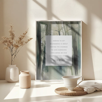 Boundaries - Poster / Art Print - interiör