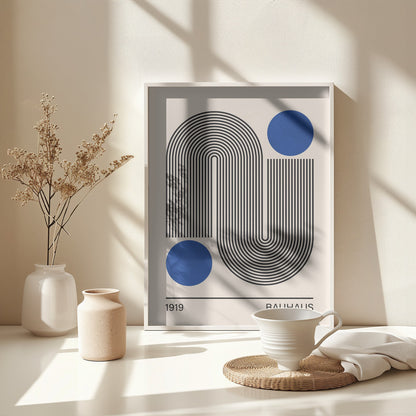 Bauhaus art 2 - Poster / Art Print - interiör