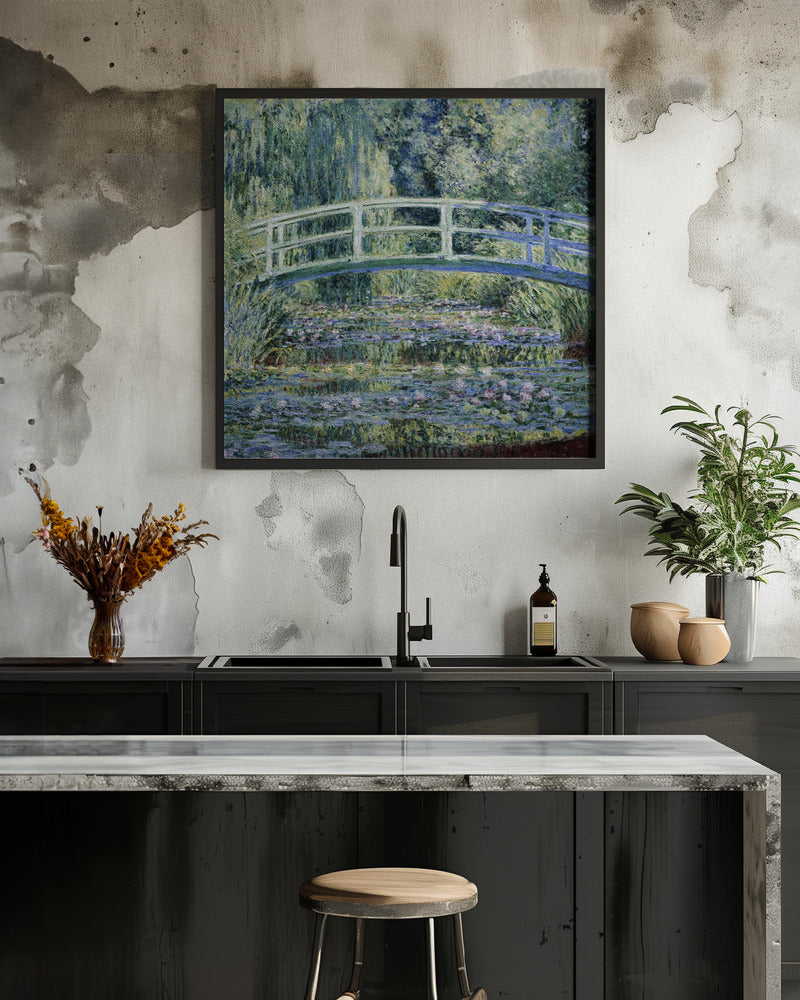 Water Lily Pond - Poster / Art Print - interiör