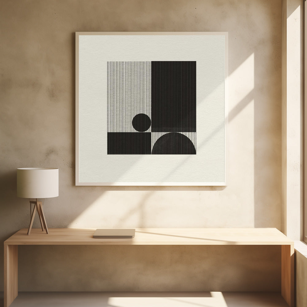 Paper Object No4. - Poster / Art Print - interiör