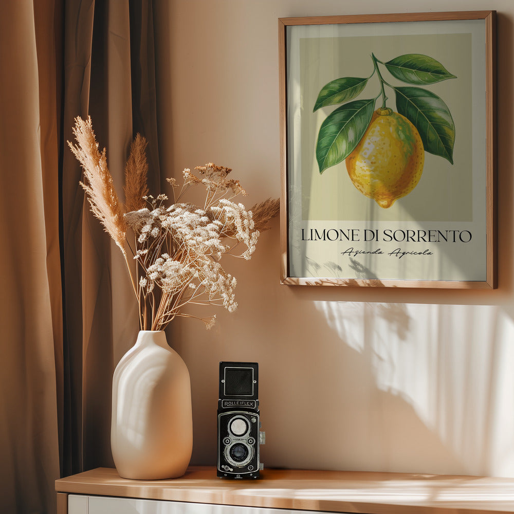 Limone Di Sorrento - Poster / Art Print - interiör