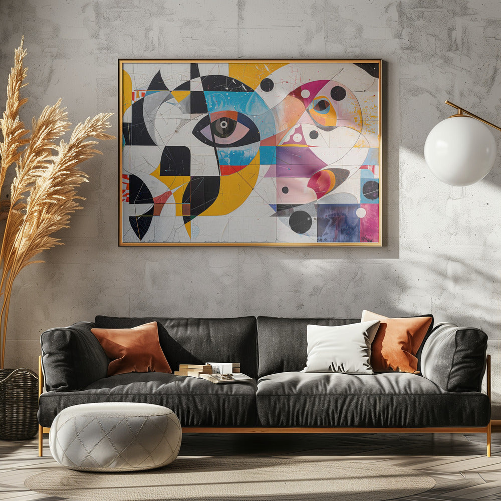 The Eyes No 2 - Poster / Art Print - interiör