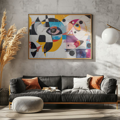 The Eyes No 2 - Poster / Art Print - interiör