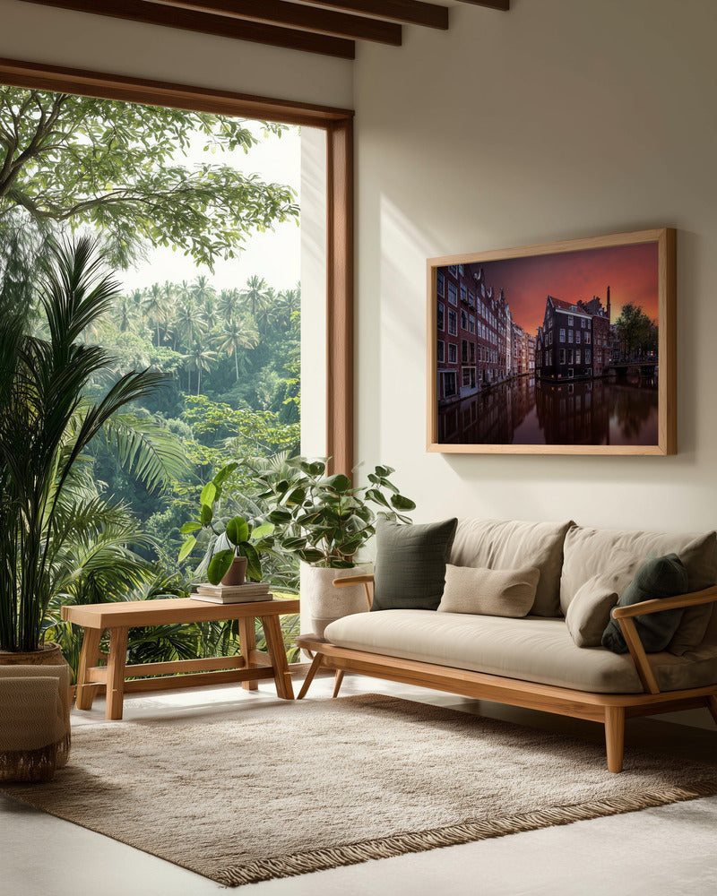 Amsterdam Dawn - Poster / Art Print - interiör