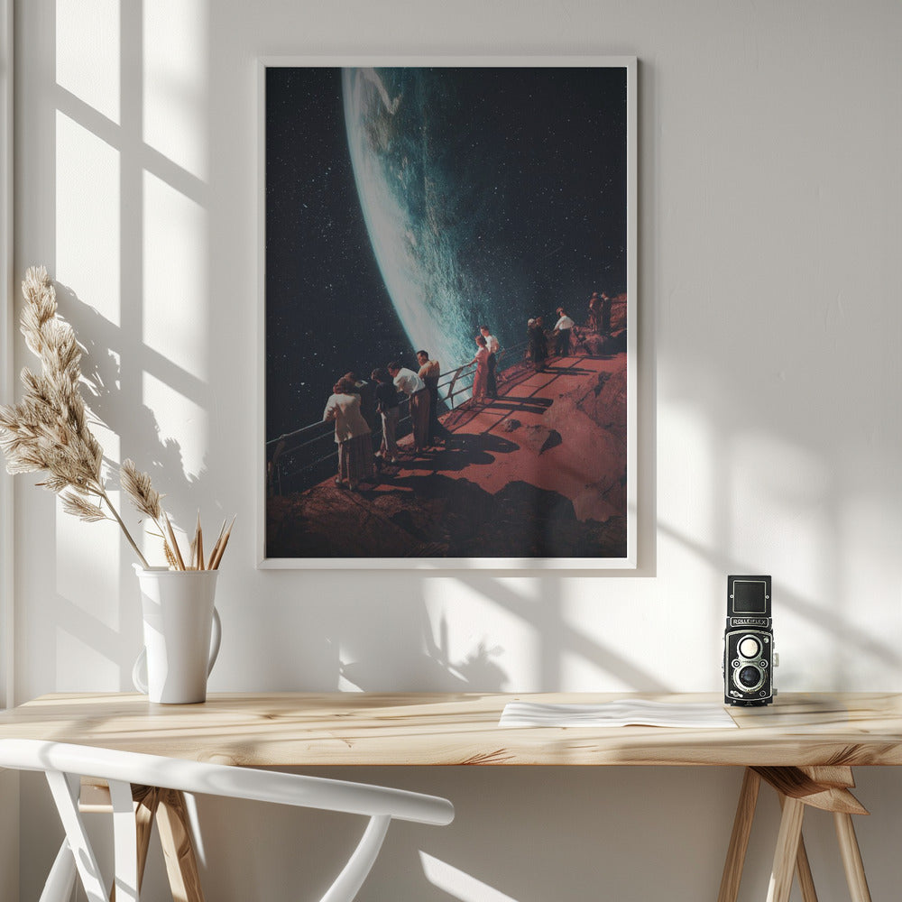 Missing the Ones We Left Behind - Poster / Art Print - interiör