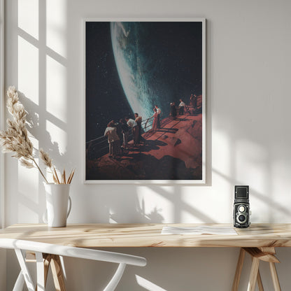 Missing the Ones We Left Behind - Poster / Art Print - interiör