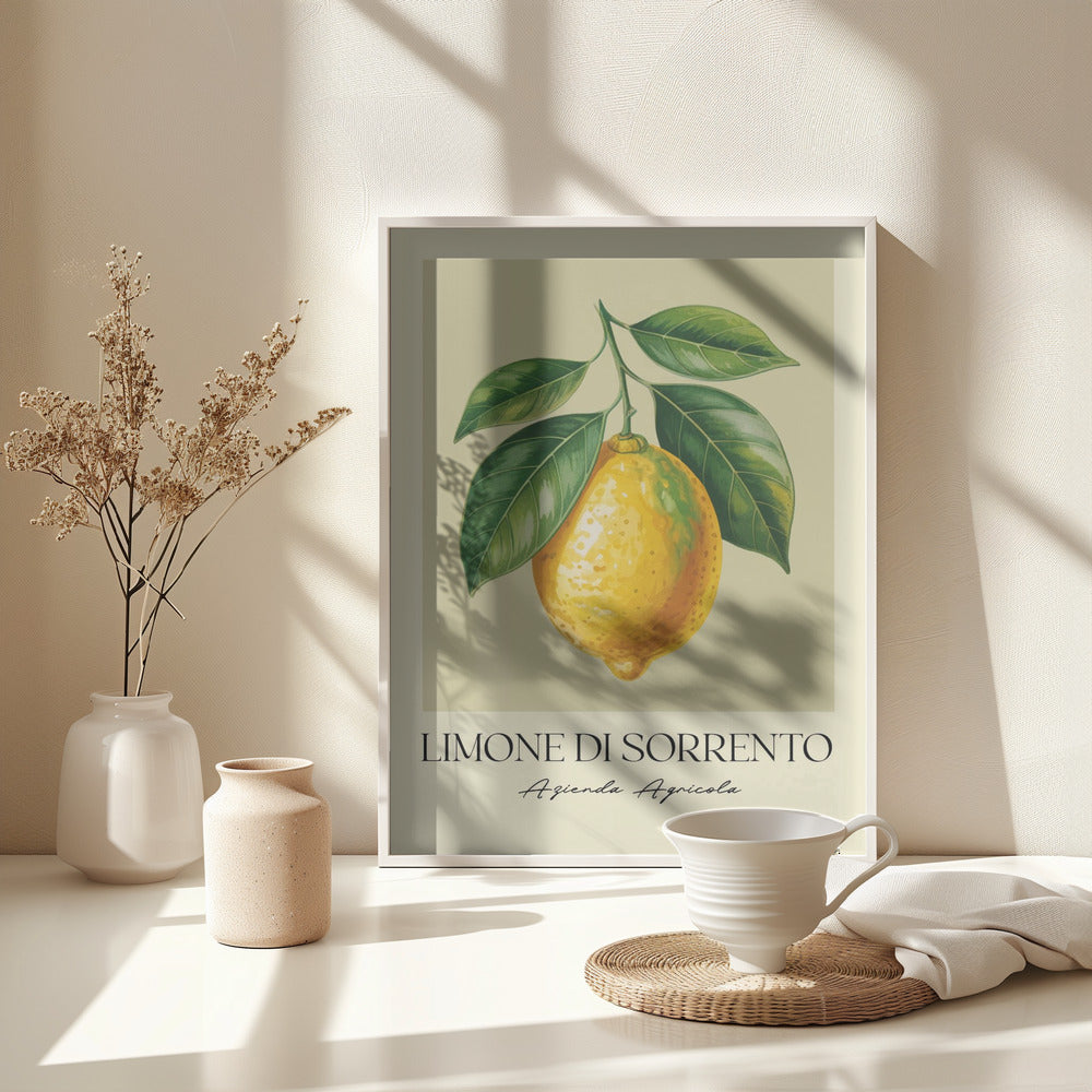 Limone Di Sorrento - Poster / Art Print - interiör