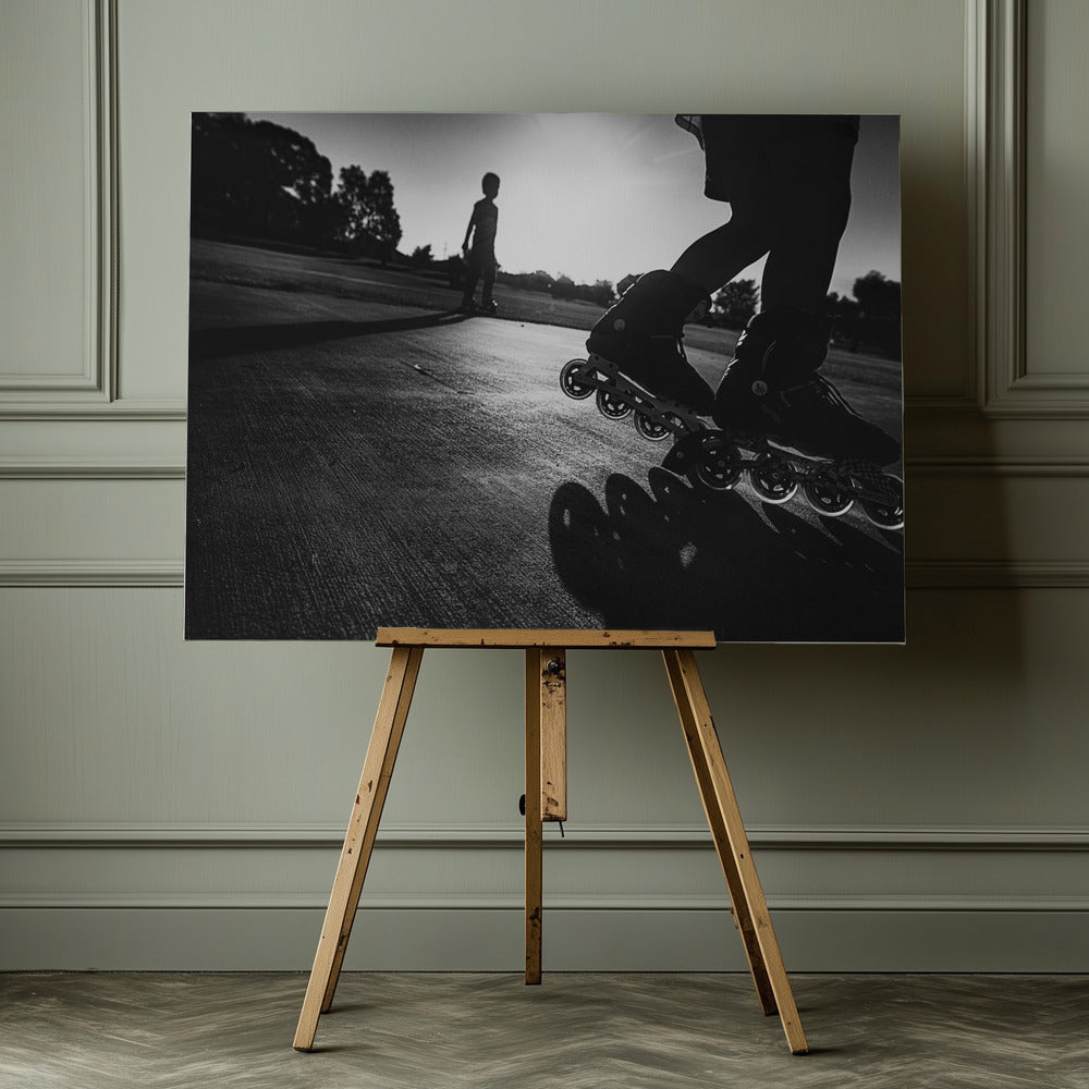 Wheels Up - Poster / Art Print - interiör