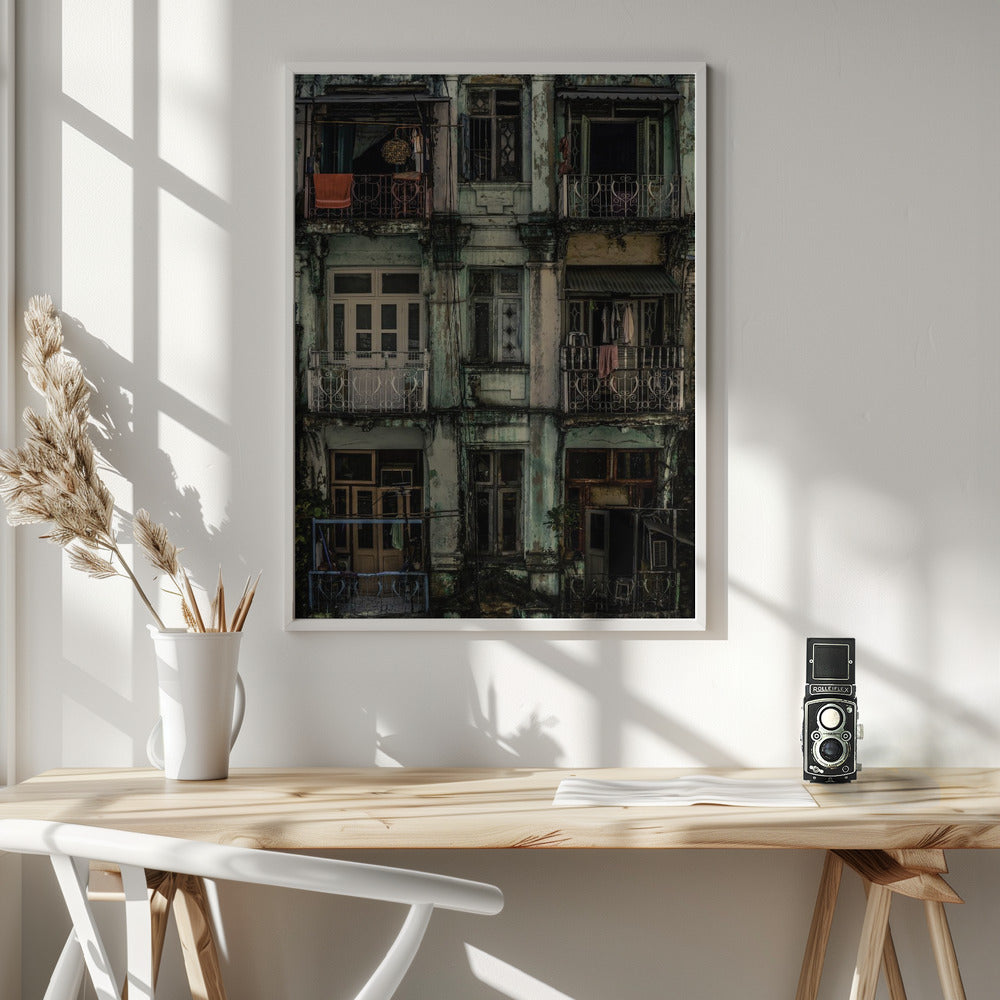 Remnants of another era - Poster / Art Print - interiör
