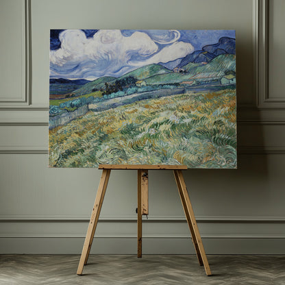 Landscape From Saint Rémy (1889) - Poster / Art Print - interiör