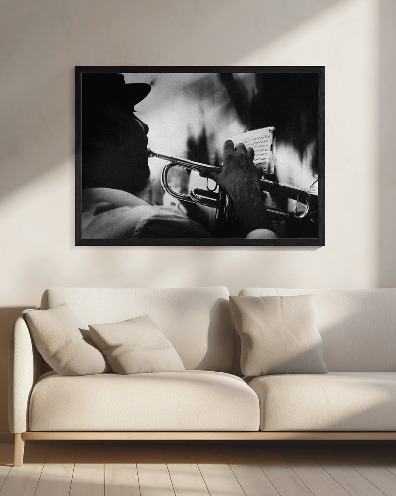 just follow my lead - Poster / Art Print - interiör