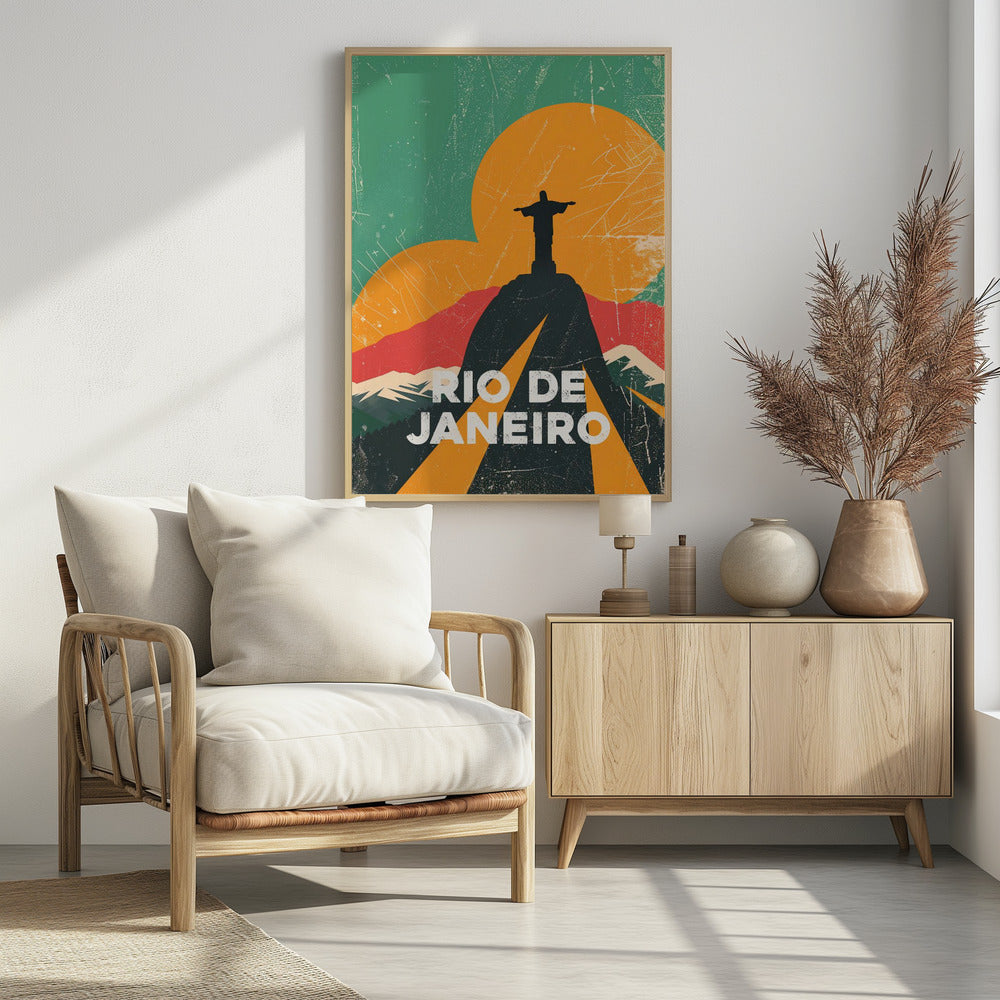 Rio De Janeiro - Poster / Art Print - interiör