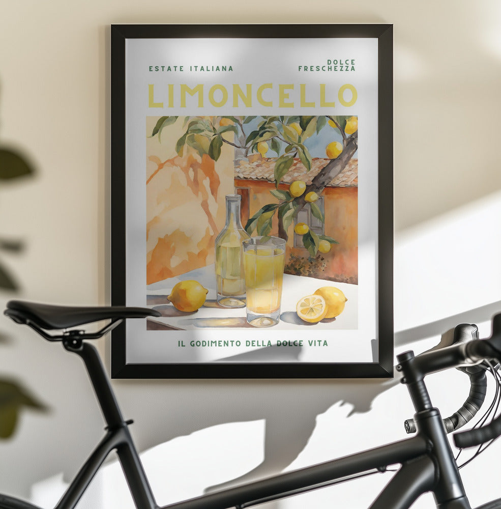 Limoncello - Poster / Art Print - interiör