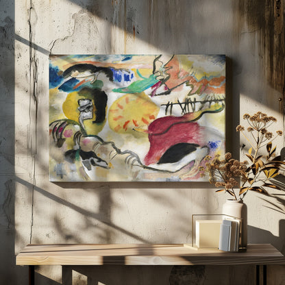 Improvisation 27 (garden of Love II) (1912) - Poster / Art Print - interiör