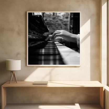 More music please - Poster / Art Print - interiör