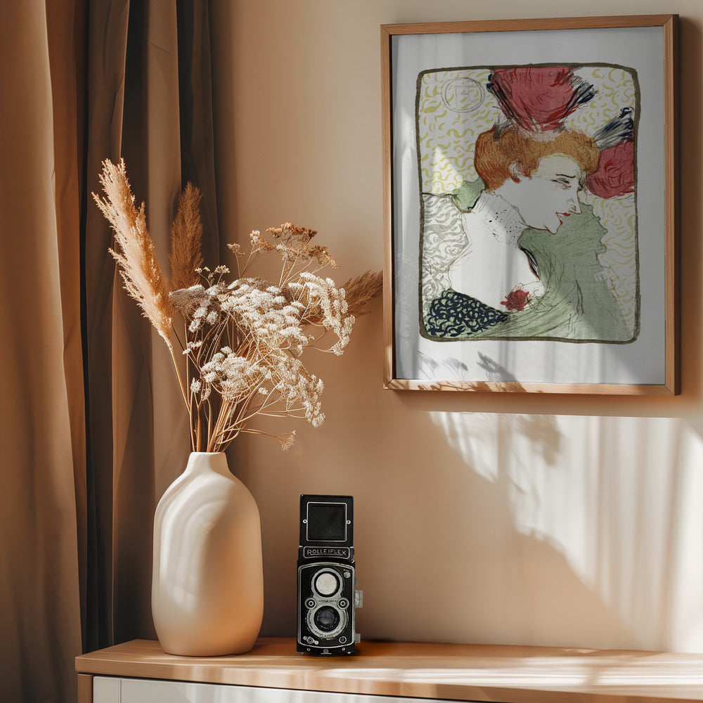 Bust of Mademoiselle Lender (1895) - Poster / Art Print - interiör