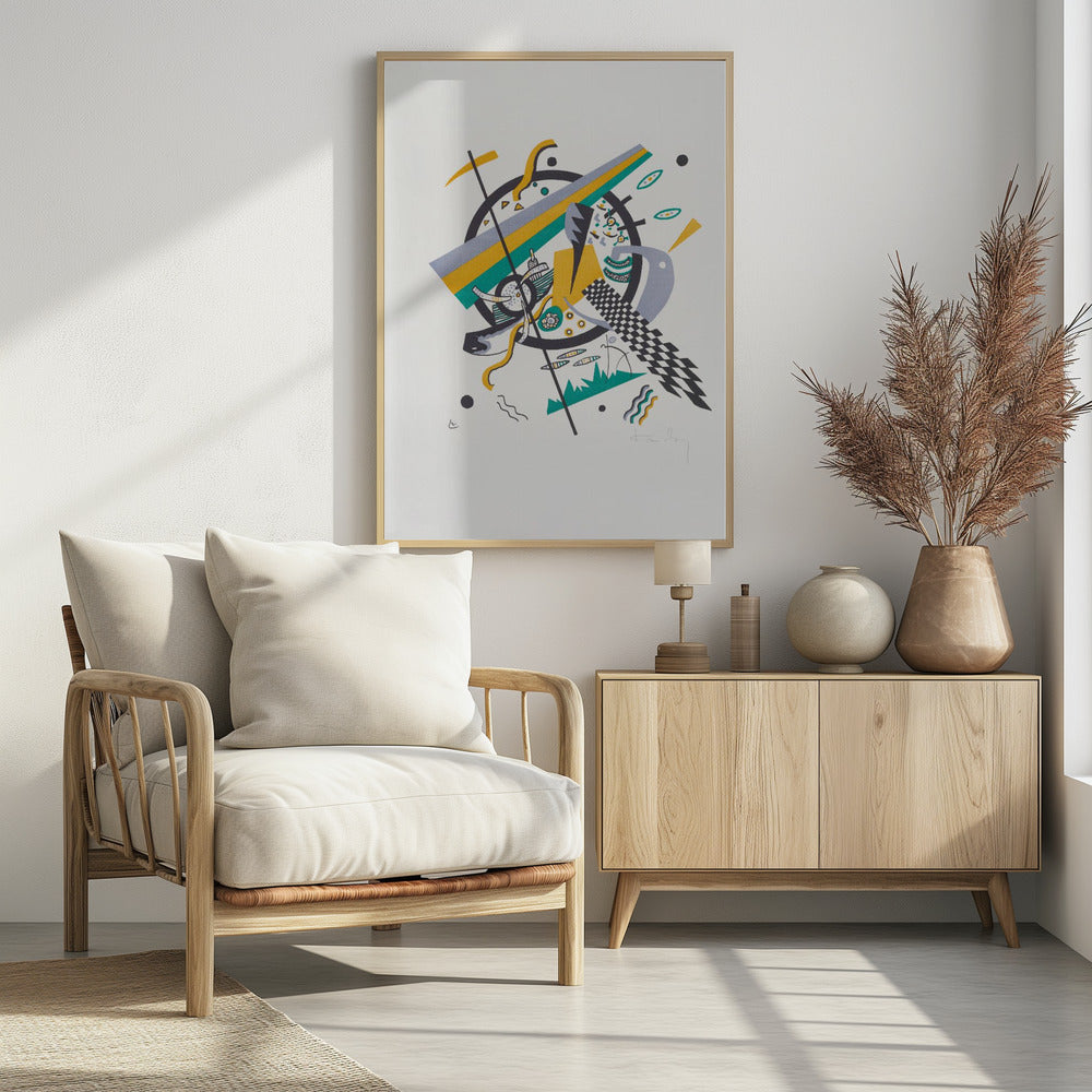 Small Worlds IV (1922) - Poster / Art Print - interiör