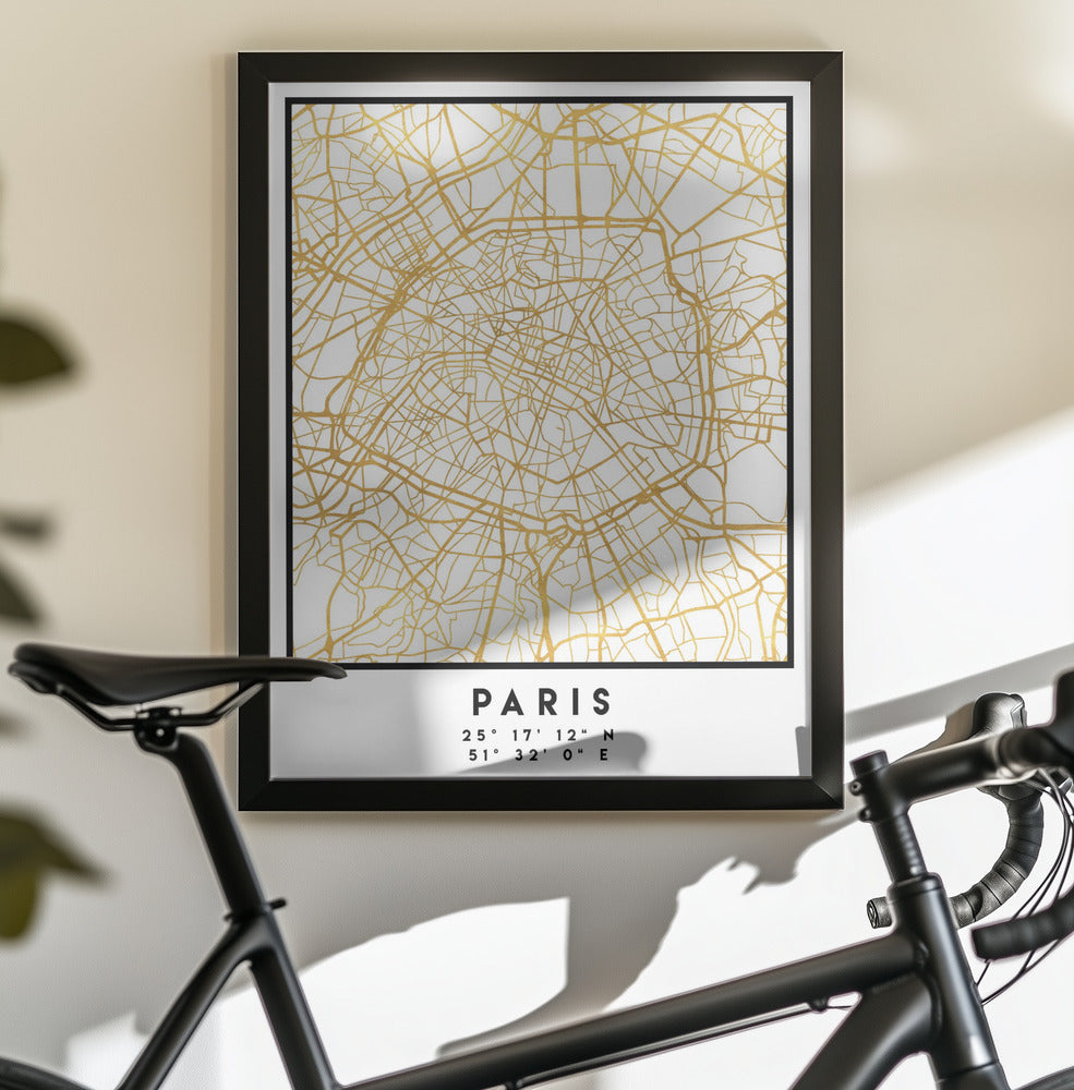 1 Maps 40 - Poster / Art Print - interiör