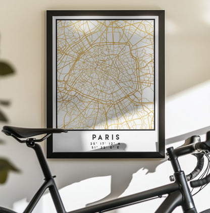 1 Maps 40 - Poster / Art Print - interiör