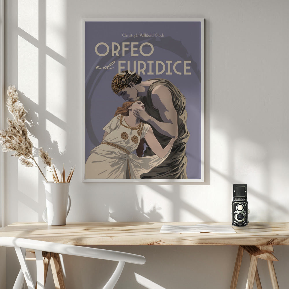 Orfeo Ed Euridice - Poster / Art Print - interiör