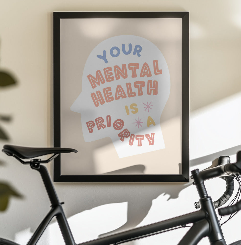 Mentalhealthpriority - Poster / Art Print - interiör