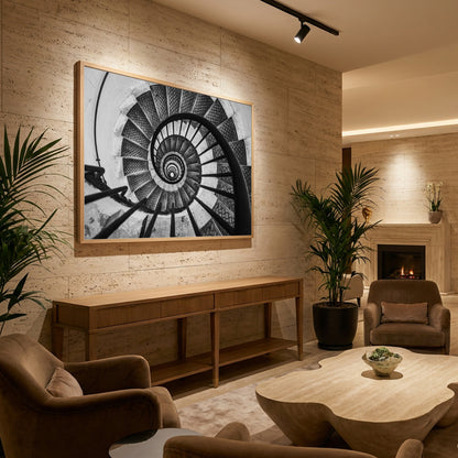 Inside the Arc de triomphe de l'Étoile - Poster / Art Print - interiör