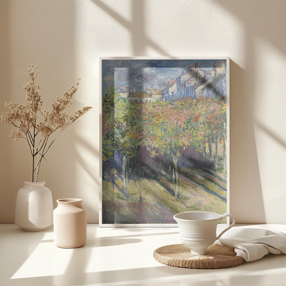 Le Cours Du 14 Juillet Vu De La Maison De Claude Monet - Poster / Art Print - interiör