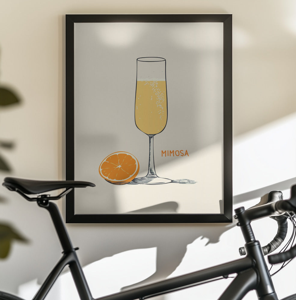 Mimosa No 5 - Poster / Art Print - interiör