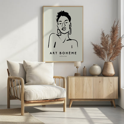 Bohème Essence - Poster / Art Print - interiör