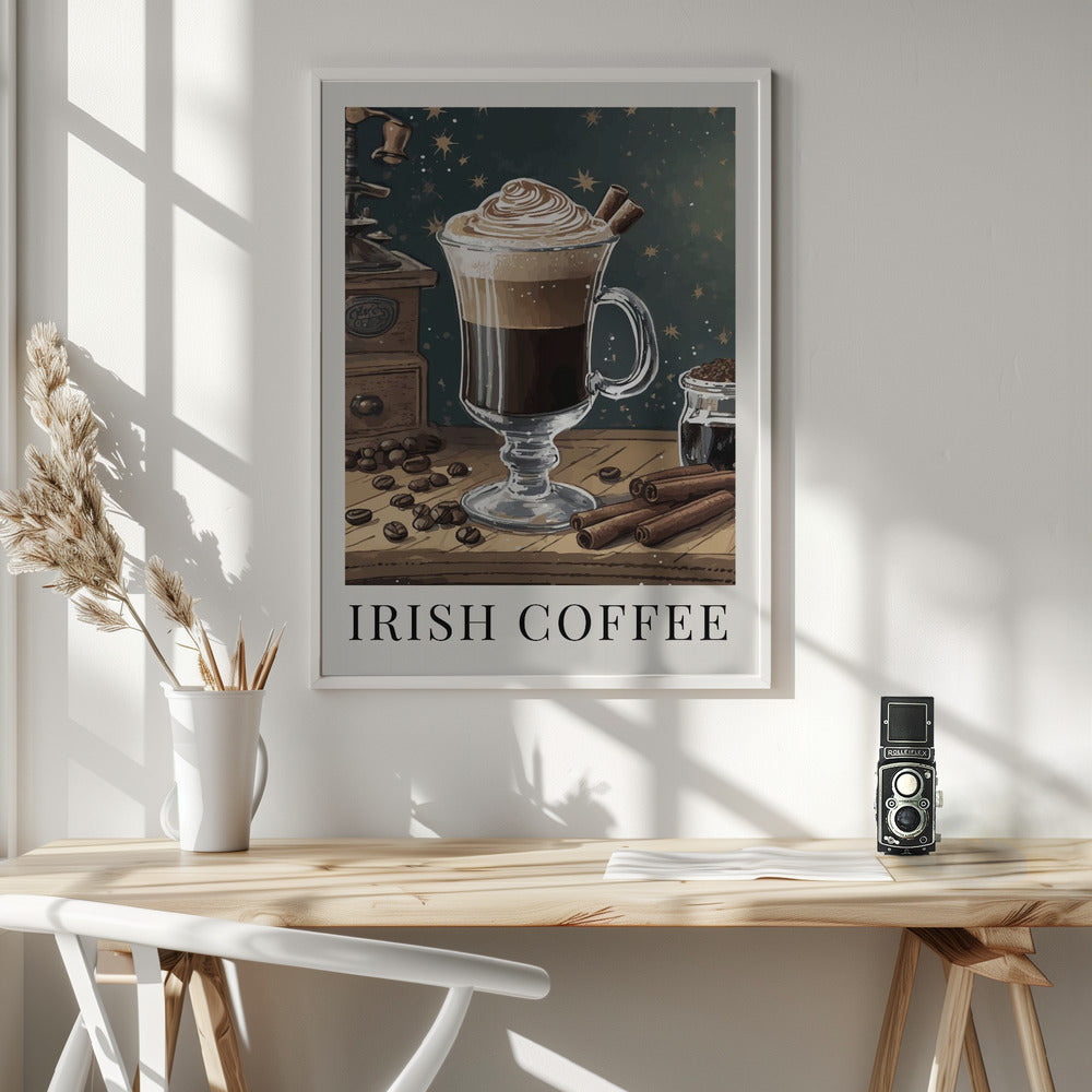 Irish Coffee - Poster / Art Print - interiör