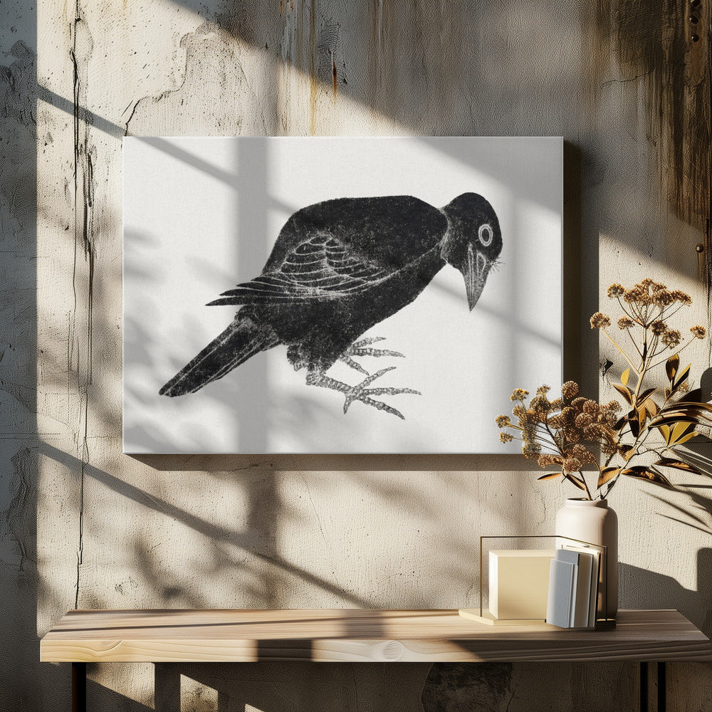 Bird, From Album of Sketches (1814) Vintage Japanese Woodblock Prints - Poster / Art Print - interiör