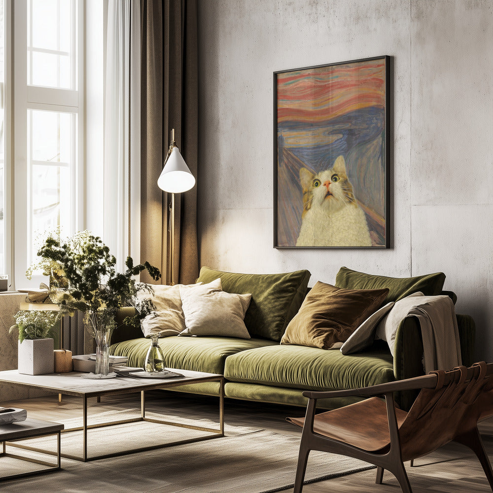 The Meow 02 - Poster / Art Print - interiör