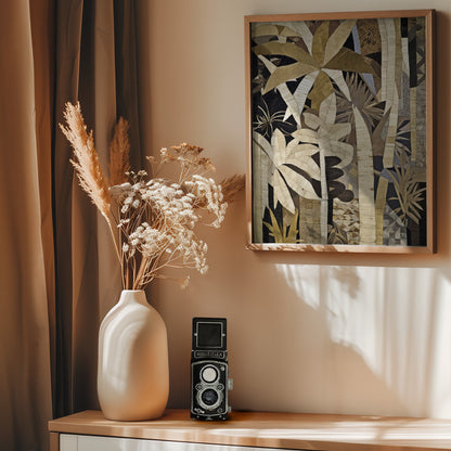 Bamboo Jungle - Poster / Art Print - interiör