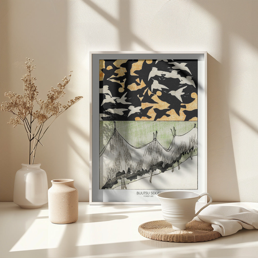 Forest Life - Poster / Art Print - interiör