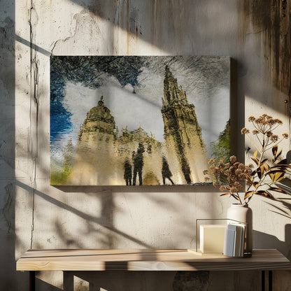 Toledo Cathedral Reflection - Poster / Art Print - interiör