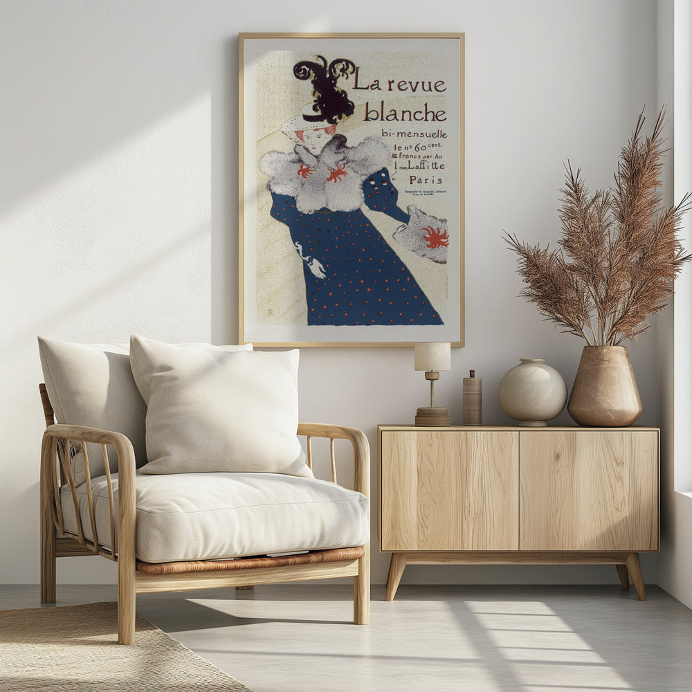 La Revue Blanche (1897) - Poster / Art Print - interiör