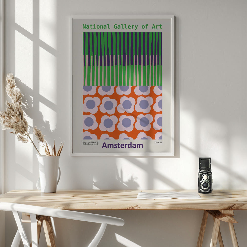 National Gallery of Art Amsterdam - Poster / Art Print - interiör
