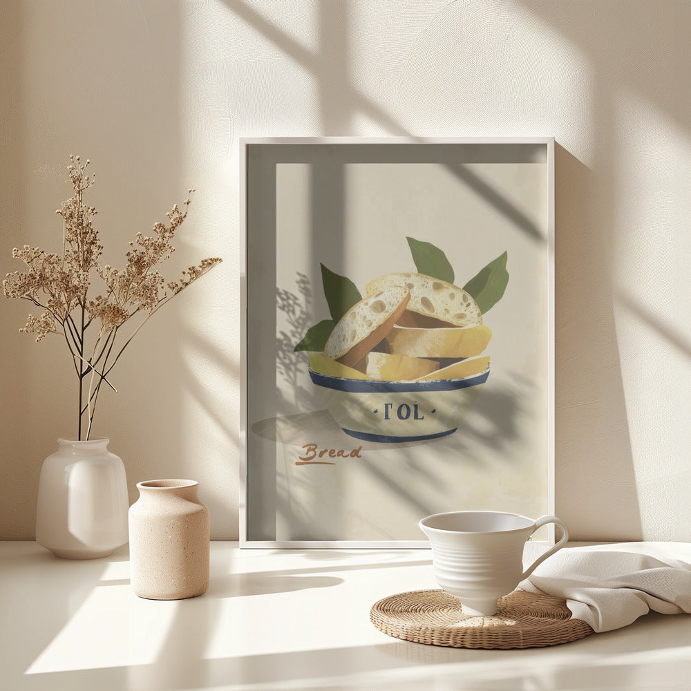 Bread - Poster / Art Print - interiör