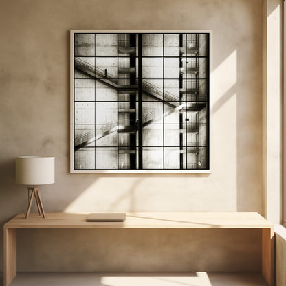 Window wall - Poster / Art Print - interiör