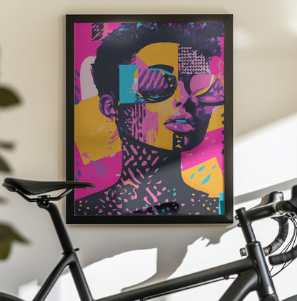 From the Eighties - Poster / Art Print - interiör