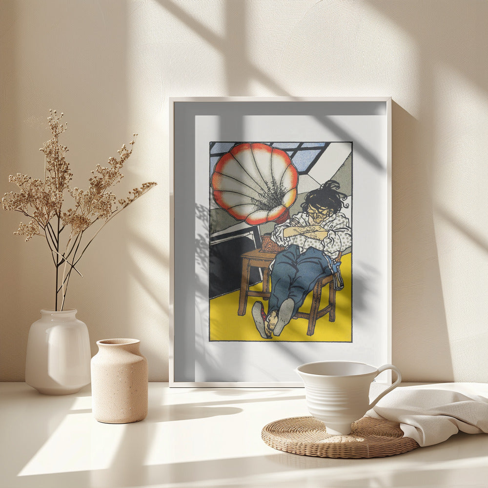 A Beethoven Enthusiast - Poster / Art Print - interiör
