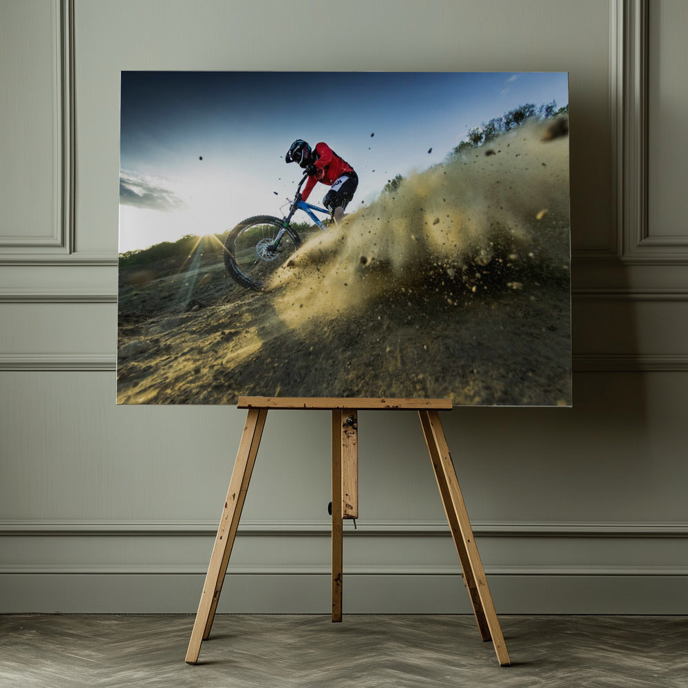 Downhill - Poster / Art Print - interiör