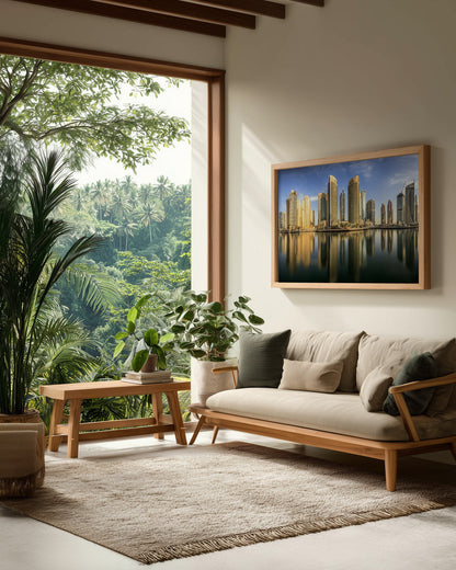 Panoramic Dubai Marina - Poster / Art Print - interiör