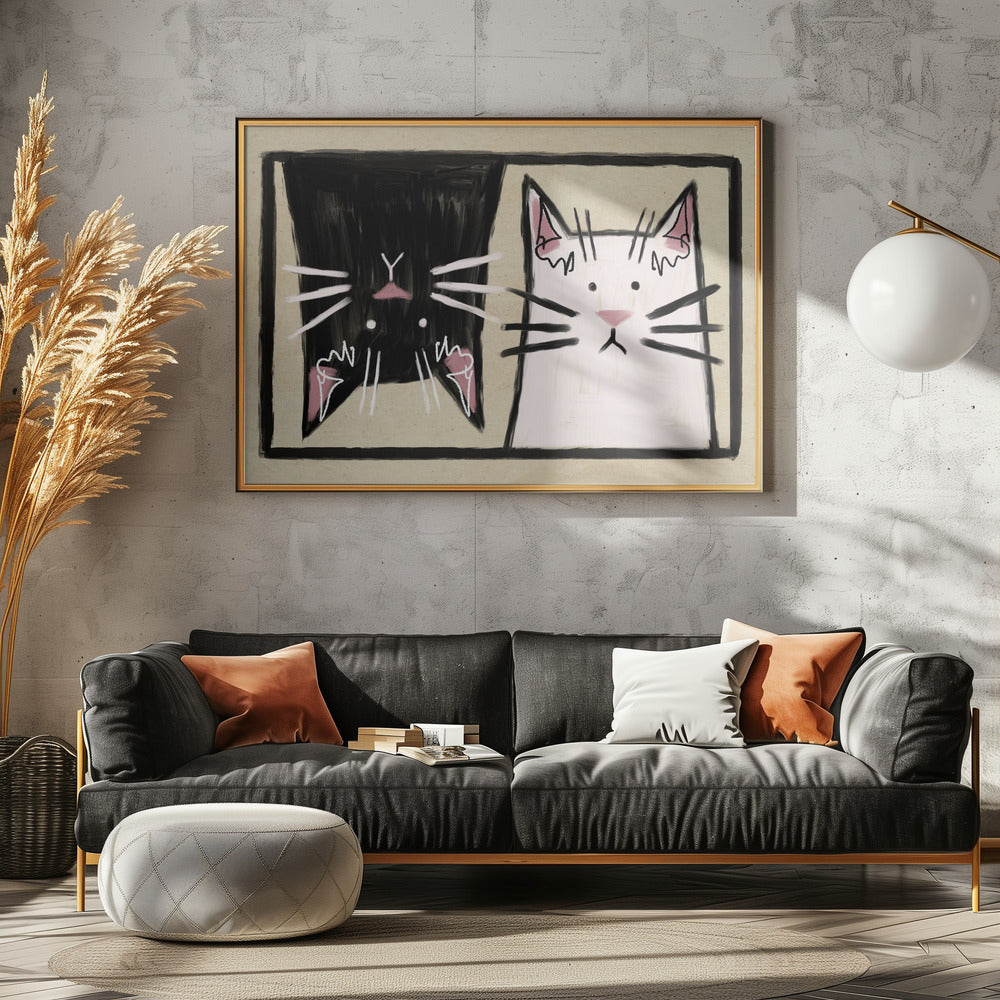Double Trouble - Poster / Art Print - interiör