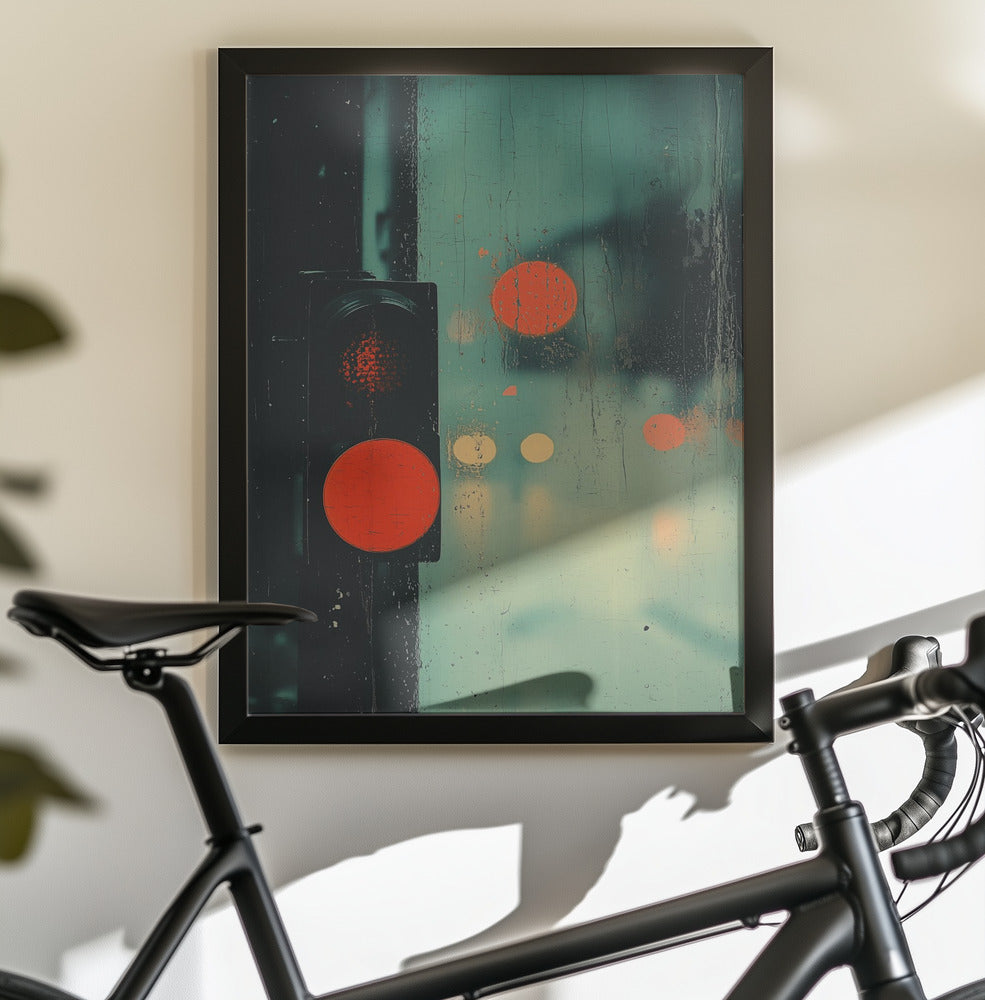 Red Light - Poster / Art Print - interiör